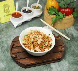 Chicken Toasted Seasame Garlic Noodles