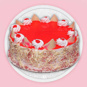 Strawberry Cake  [500 Gm] 