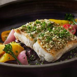 Grilled Fish In Gremolata Sauce
