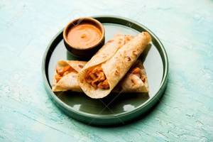 Veg. Schezwan Cheese Frankie