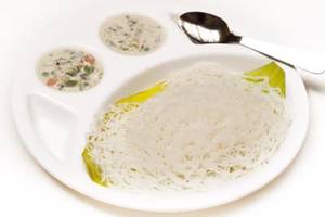 Idiyappam with Coconut Milk