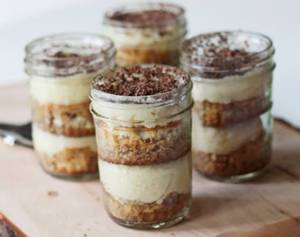 Choco Mocha Jar Cake