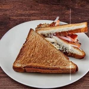 Diet Brown Bread Chicken Cheese Sandwich
