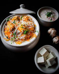Paneer Tikka Biryani