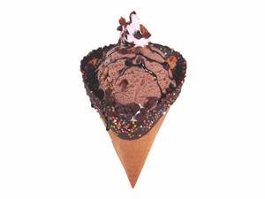 Choco Maniya (Waffel) Sundae