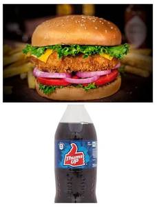 2 Crispy Chicken Burger + 2 Cold Drink 250ml