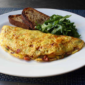Classic Meaty Omelette