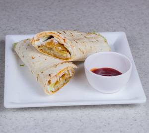 Aloo Tikki Wrap