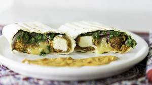 Spicy Paneer Wrap