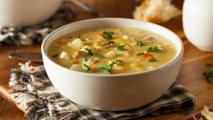 Sweet Corn Chicken Soup