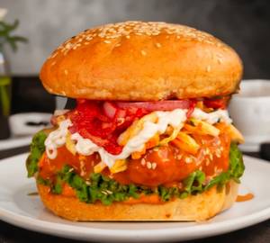 Punjabi Makhani Burger