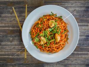 Chicken Schezwan Fried Noodles
