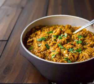 Baigan Bharta With 2 Chapati