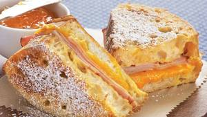 Ham And Cheese Grilled Sandwich
