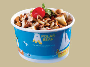 Tropical dry Fruit Medley Sundae