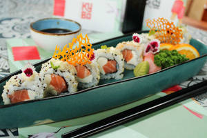 Salmon Cream Cheese Roll