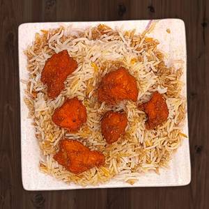 Fry tikka biryani [plate]