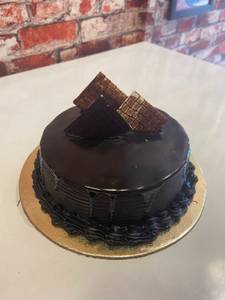 Dark Chocolate Truffle Cake