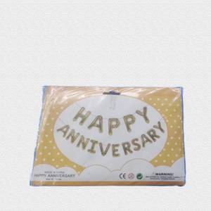 Happy Anniversary Foil Ballon 