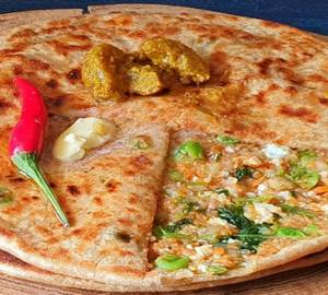 2 Aloo Gobi Paratha