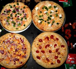 Double Topping Pizza Combo [serves 4] 