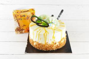 Crunchy Butterscotch Cake