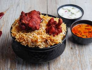 Chicken Kabab Biryani