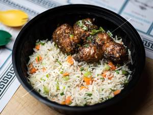 Veg Machurian Rice Bax