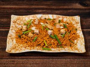 Chilli Garlic Chicken Hakka Rice