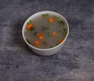 Veg clear soup