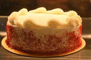Red Velvet Cake Slice (pastry)