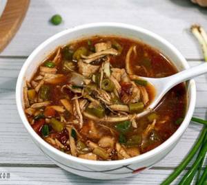 Chicken hot & sour soup