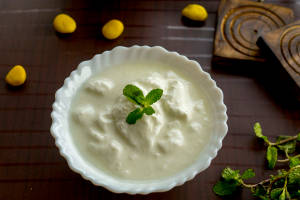 Plain curd