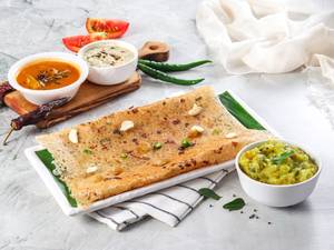 Onion Rava Masala Dosa