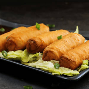 Cheese Cigar Rolls (veg)