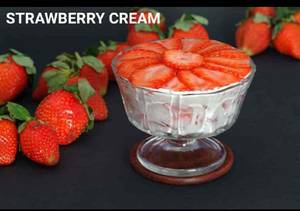 Strawberry Falooda Cream