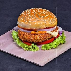 Loaded chicken burger                                        