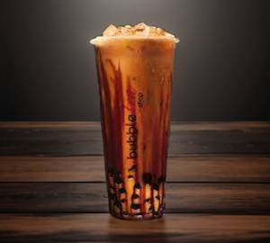 Hazelnut bubble coffee 