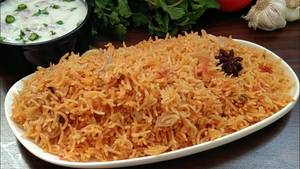 Empty biryani