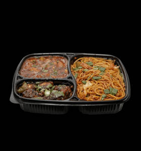 Hakka Noodle + Manchurian Gravy