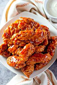 Saucy chicken strip (6 pcs)