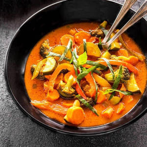 Vegetable Red Thai Curry