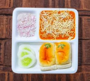 Jain Cheese Pav Bhaji