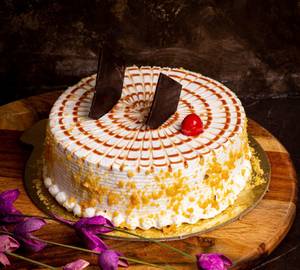 Butterscotch Choco Chips Cake