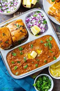 Cheese Pav Bhaji