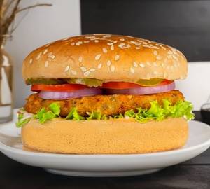 Schezwan cheese burger