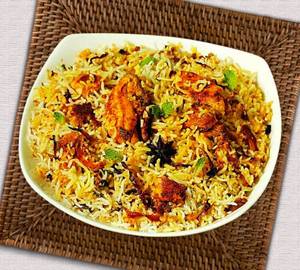 Hydrabadi chicken biryani        