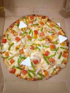 Cheese Onion Capcicum Pizza