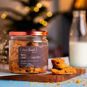 Walnut Cheese Biscotti