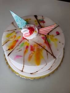 Vanilla Cake Eggless 